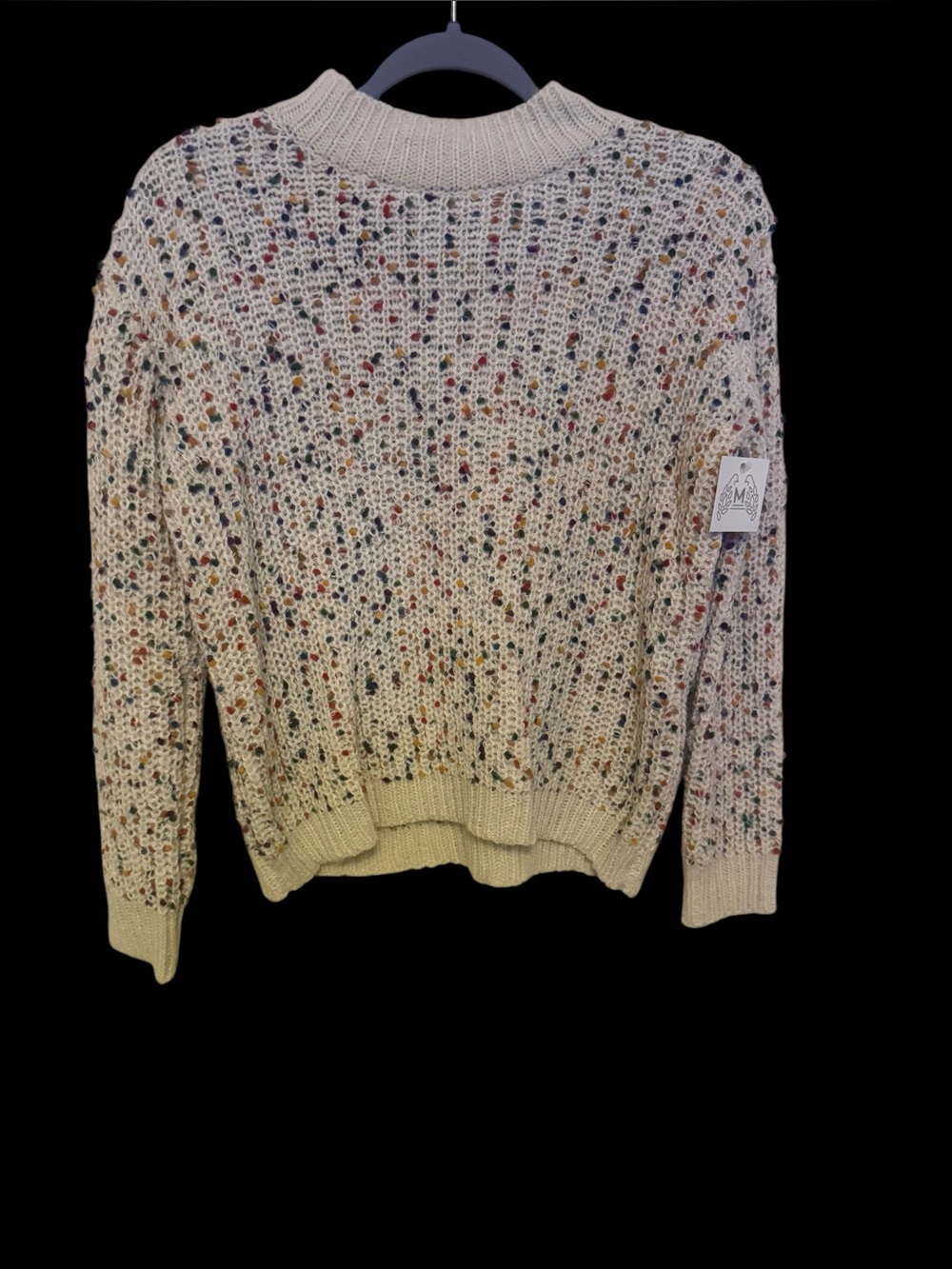 Love Daisy Confetti Sweater Size XL Youth NWT